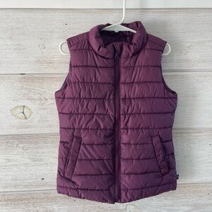 GAP Kids Purple Puffer Vest